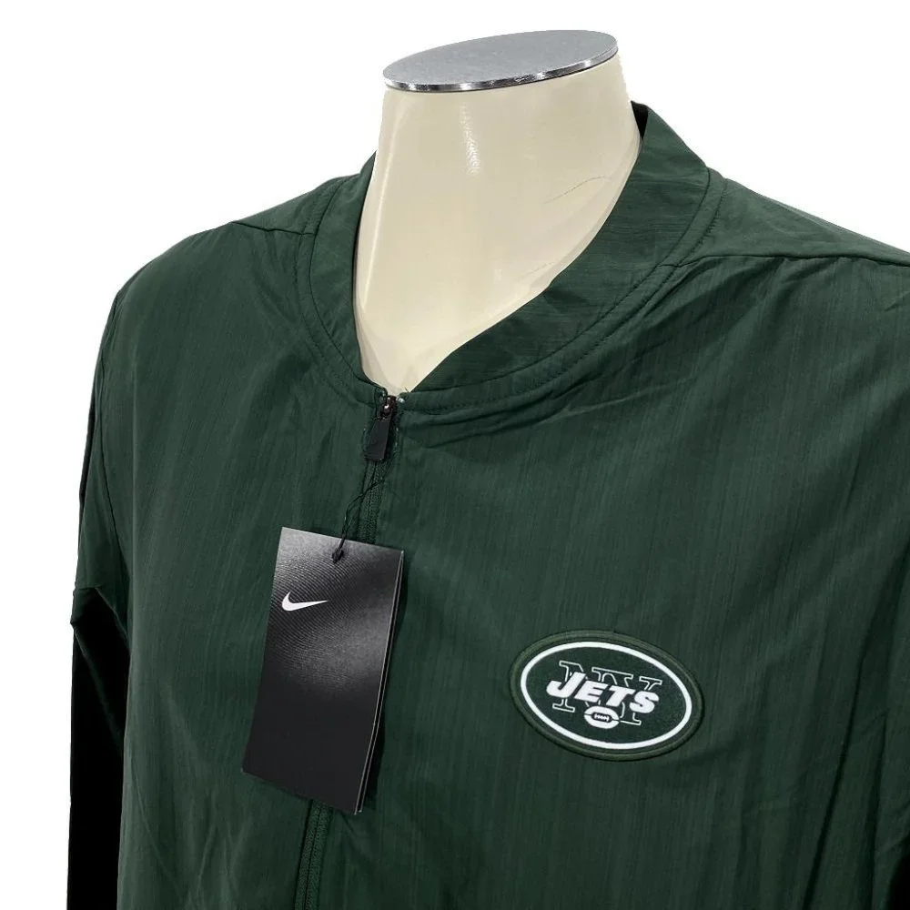 NWT New York Jets‎ Nike Onfield Vented Zip Jacket